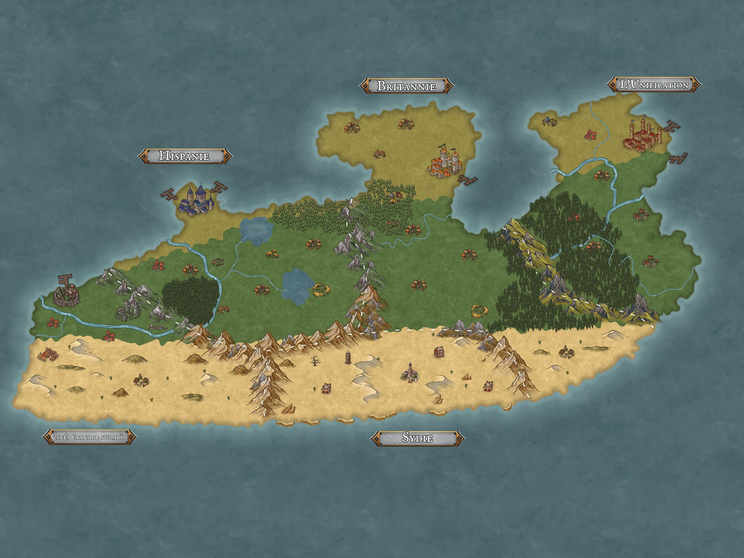 Le continent de Sudarïa